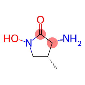 2-Pyrrolidinone, 3-amino-1-hydroxy-4-methyl-, (3R,4R)-rel-