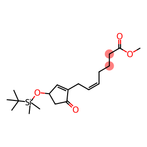 (Z)-Methyl 7-(3-((tert-butyldimethylsilyl)oxy)-5-oxocyclopent-1-en-1-yl)hept-5-enoate