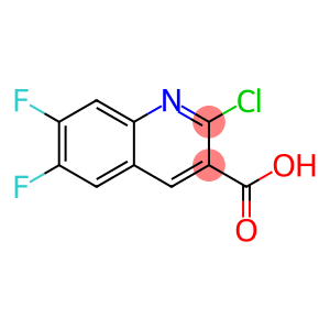 2-Chloro-6,7-difluoroquinoline-3-carboxylic acid