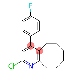 2-chloro-4-(4-fluorophenyl)5,6,7,8,9,10-hexahydrocycloocta[b]pyridine