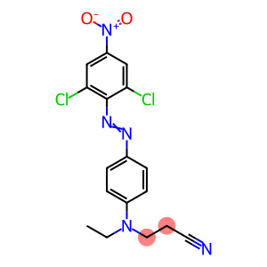 3-[[4-[(2,6-dichloro-4-nitrophenyl)azo]phenyl]ethylamino]propiononitrile