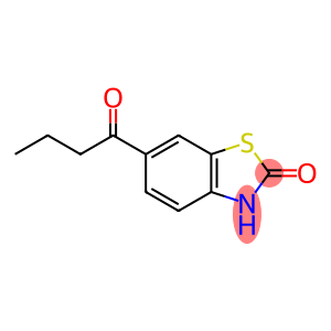 2(3H)-Benzothiazolone,6-(1-oxobutyl)-(9CI)