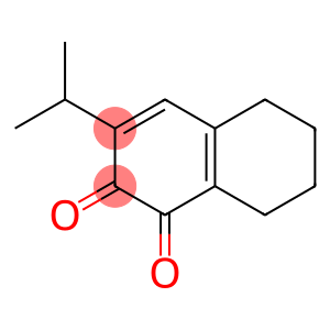 1,2-Naphthalenedione, 5,6,7,8-tetrahydro-3-(1-methylethyl)-