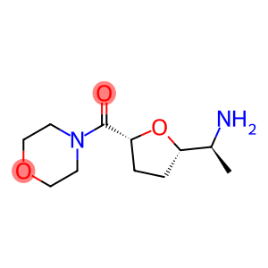 ((2R,5S)-5-((S)-1-aminoethyl)tetrahydrofuran-2-yl)(morpholino)methanone