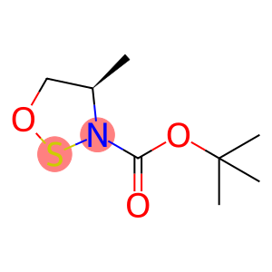 1,2,3-Oxathiazolidine-3-carboxylic acid, 4-methyl-, 1,1-dimethylethyl ester, (4R)-