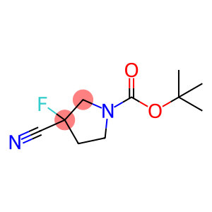 1-BOC-3-CYANO-3-FLUOROPYRROLIDINE