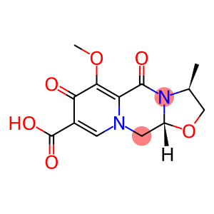 (3S,11aR)-3-methyl-6-(methyloxy)-5,7-dioxo-2,3,5,7,11,11a-hexahydro[1,3]oxazolo[3,2-a]pyrido[1,2-d]pyrazine-8-carboxylic acid