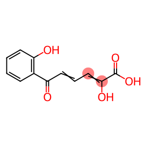 2-hydroxy-6-oxo-6-(2-hydroxyphenyl)hexa-2,4-dienoate