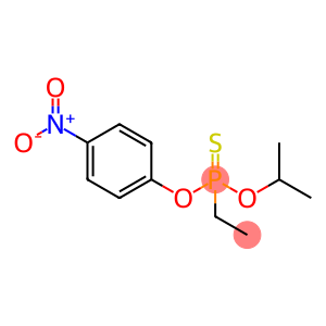 Ethylphosphonothioic acid O-isopropyl O-(p-nitrophenyl) ester