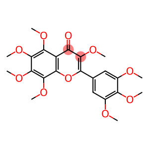 3,5,6,7,8-pentamethoxy-2-(3,4,5-trimethoxyphenyl)chromen-4-one