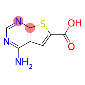Thieno[2,3-d]pyrimidine-6-carboxylic acid, 4-amino-