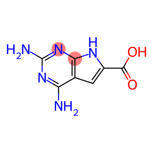 2,4-Diamino-7H-pyrrolo[2,3-d]pyrimidine-6-carboxylic acid