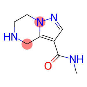 Pyrazolo[1,5-a]pyrazine-3-carboxamide, 4,5,6,7-tetrahydro-N-methyl-