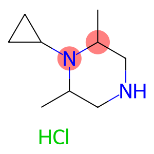 1-环丙基-2,6-二甲基哌嗪二盐酸盐