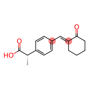 (S,E)-2-(4-((2-oxocyclohexylidene)methyl)phenyl)propanoic acid