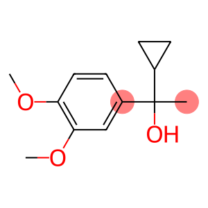 1-CYCLOPROPYL-1-(3,4-DIMETHOXYPHENYL)ETHAN-1-OL