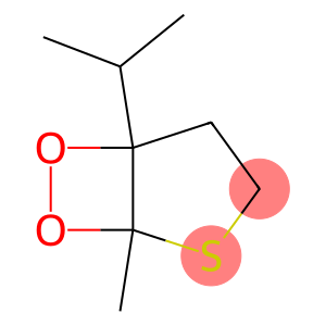 6,7-Dioxa-2-thiabicyclo[3.2.0]heptane, 1-methyl-5-(1-methylethyl)-
