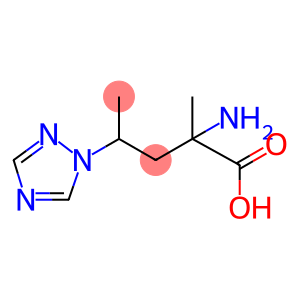 2-Amino-2-methyl-4-(1h-1,2,4-triazol-1-yl)pentanoic acid