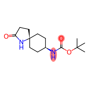 tert-butyl ((5r,8r)-2-oxo-1-azaspiro[4.5]decan-8-yl)carbamate