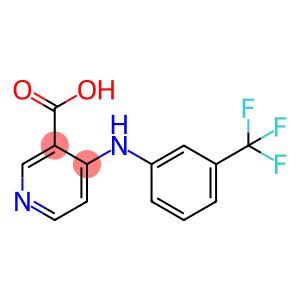3-Pyridinecarboxylic acid, 4-[[3-(trifluoromethyl)phenyl]amino]-