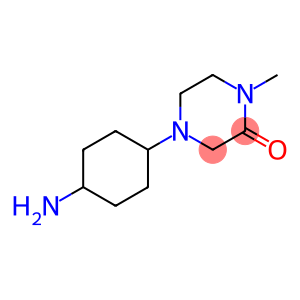 2-Piperazinone, 4-(4-aminocyclohexyl)-1-methyl-