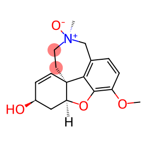 6H-Benzofuro[3a,3,2-ef][2]benzazepin-6-ol, 4a,5,9,10,11,12-hexahydro-3-methoxy-11-methyl-, 11-oxide, (4aS,6R,8aS,11R)-