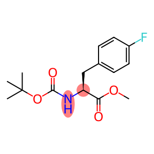 L-Phenylalanine, N-[(1,1-dimethylethoxy)carbonyl]-4-fluoro-, methyl ester