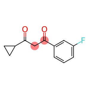 1-Cyclopropyl-3-(3-fluorophenyl)propane-1,3-dione