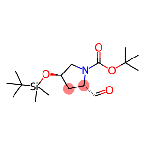 tert-Butyl (2S,4R)-4-((tert-butyldimethylsilyl)oxy)-2-formylpyrrolidine-1-carboxylate