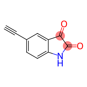 1H-Indole-2,3-dione, 5-ethynyl-