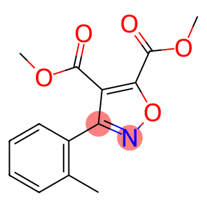 4,5-Isoxazoledicarboxylic acid, 3-(2-methylphenyl)-, 4,5-dimethyl ester