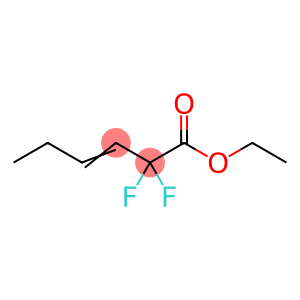 3-Hexenoic acid, 2,2-difluoro-, ethyl ester