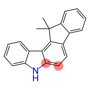 12,12-dimethyl-5,12-dihyd roindeno[1,2-c]carbazole