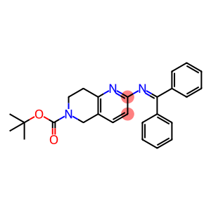 1,6-Naphthyridine-6(5H)-carboxylic acid, 2-[(diphenylmethylene)amino]-7,8-dihydro-, 1,1-dimethylethyl ester