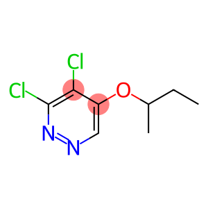 Pyridazine, 3,4-dichloro-5-(1-methylpropoxy)-