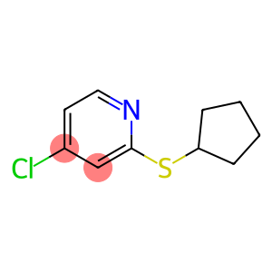 4-氯-2-(环戊基硫代)吡啶