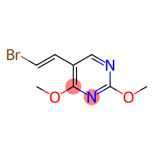 Pyrimidine, 5-(2-bromoethenyl)-2,4-dimethoxy-, (E)- (9CI)