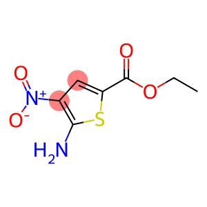 2-Thiophenecarboxylic acid, 5-amino-4-nitro-, ethyl ester