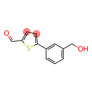 2-Thiophenecarboxaldehyde, 5-[3-(hydroxymethyl)phenyl]-