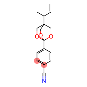 1-(4-cyanophenyl)-4-(1-methylprop-2-enyl)-2,6,7-trioxabicyclo(2.2.2)octane