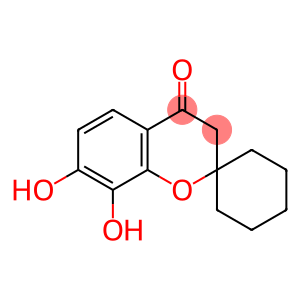 7,8-二羟基-4-螺[色满-2,1'-环己烷]酮