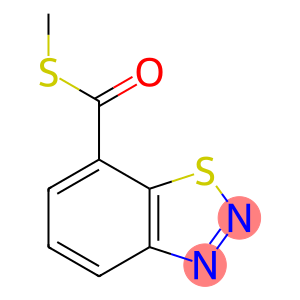 1,2,3-Benzothiadiazole-7-carbothiolic acid, S-methyl ester