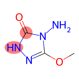 3H-1,2,4-Triazol-3-one, 4-amino-2,4-dihydro-5-methoxy-