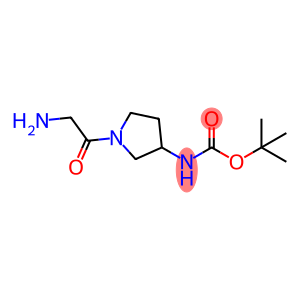 tert-butyl N-[1-(2-aminoacetyl)pyrrolidin-3-yl]carbamate