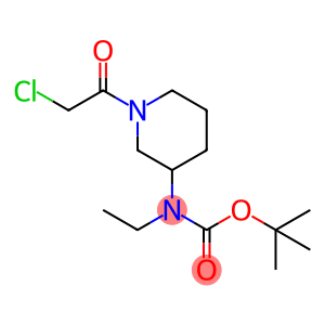 tert-butyl N-[1-(2-chloroacetyl)piperidin-3-yl]-N-ethylcarbamate