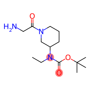 Carbamic acid, N-[1-(2-aminoacetyl)-3-piperidinyl]-N-ethyl-, 1,1-dimethylethyl ester