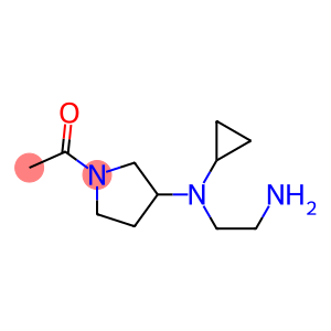 1-{3-[(2-AMino-ethyl)-cyclopropyl-aMino]-pyrrolidin-1-yl}-ethanone