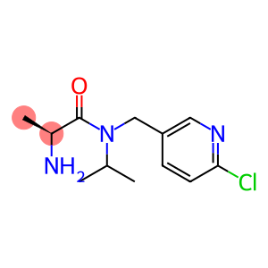 Propanamide, 2-amino-N-[(6-chloro-3-pyridinyl)methyl]-N-(1-methylethyl)-, (2S)-