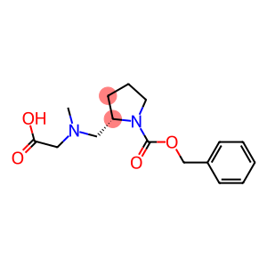 1-Pyrrolidinecarboxylic acid, 2-[[(carboxymethyl)methylamino]methyl]-, 1-(phenylmethyl) ester, (2S)-