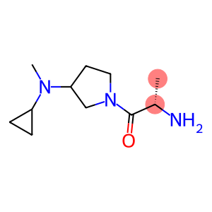 1-Propanone, 2-amino-1-[3-(cyclopropylmethylamino)-1-pyrrolidinyl]-, (2S)-